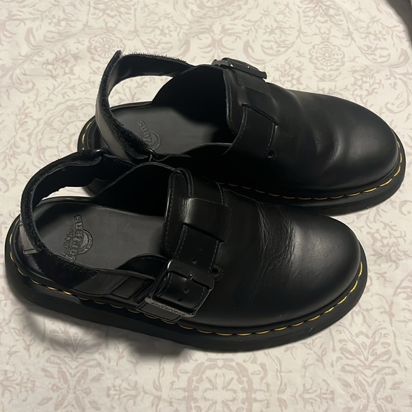 DR MARTENS JORGE II BRANDO LEATHER SLINGBACK MULE - Picture 2 of 6